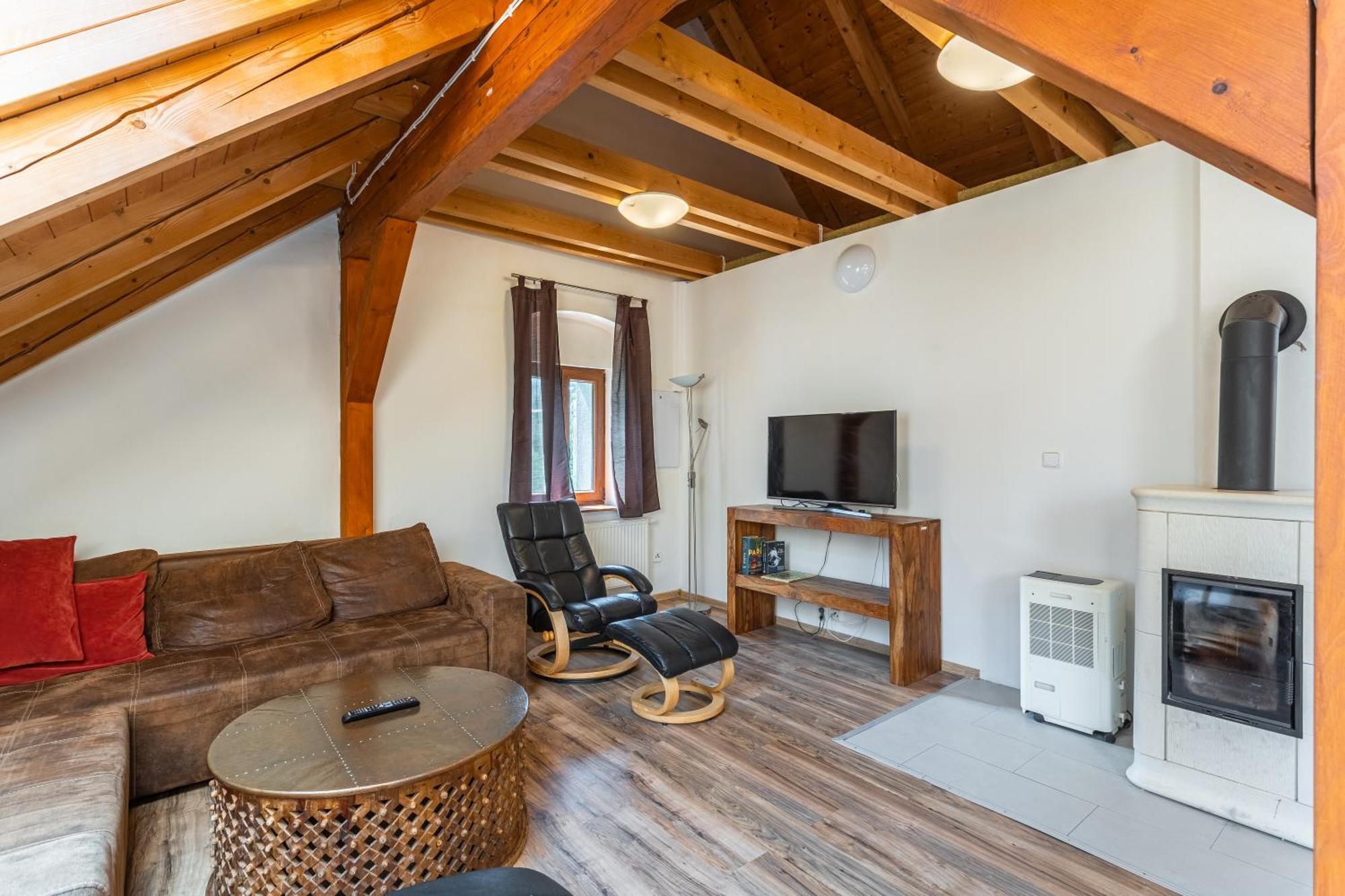Klinovec 129 Apartman Loučná pod Klínovcem Kültér fotó